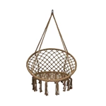 Indoor Outdoor Leisure Garden Swing Nest, Rope Hanging Hammock Chair Swing Seat